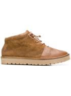 Marsèll Lace-up Booties - Brown