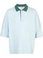 Opening Ceremony Contrast-collar Polo Shirt - Blue