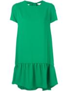 P.a.r.o.s.h. Panter Short Dress, Women's, Size: Xs, Green, Polyester