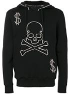 Philipp Plein Chain Skull Hoodie - Black