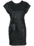 Iro Tie Waist Dress - Black