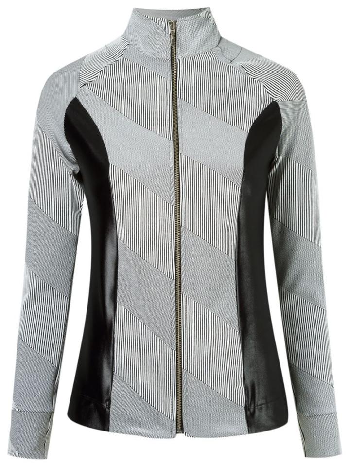 Lygia & Nanny Panelled Jacquard Jacket