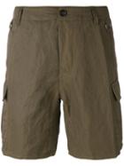 Ermanno Scervino - Multi-pocket Cargo Shorts - Men - Cotton/linen/flax/polyamide/metallized Polyamide - 48, Green, Cotton/linen/flax/polyamide/metallized Polyamide