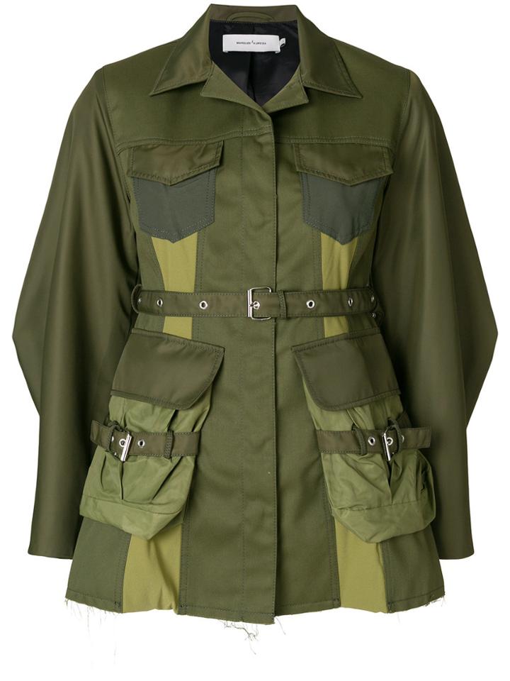 Marques'almeida Cargo Jacket - Green