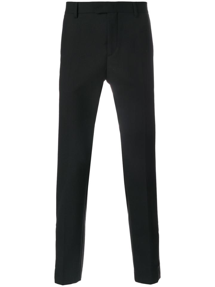 Les Hommes Classic Tailored Trousers - Black