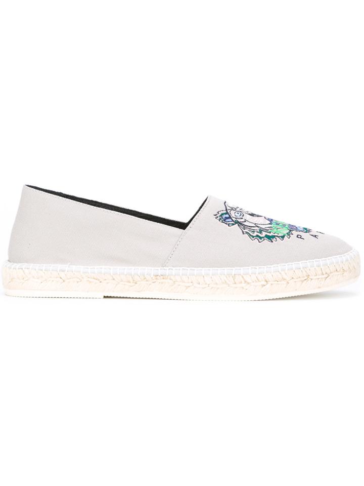 Kenzo Tiger Espadrilles - Grey