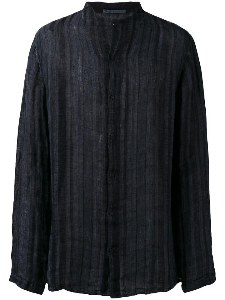 Transit - Light Shirt - Men - Linen/flax - Xl, Blue, Linen/flax