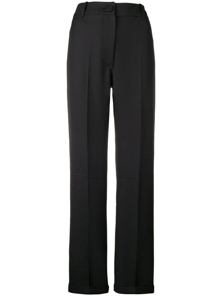 Jacquemus Pleated Trousers - Black