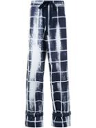 Dressedundressed Checked Loose Trousers