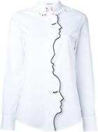 Vivetta 'azalea' Shirt, Women's, Size: 44, White, Cotton/spandex/elastane