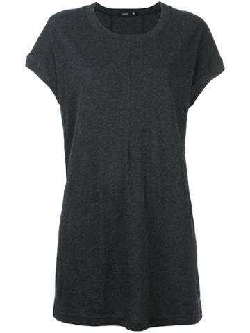 Klasica - Loose-fit T-shirt - Women - Cotton - 4, Grey, Cotton