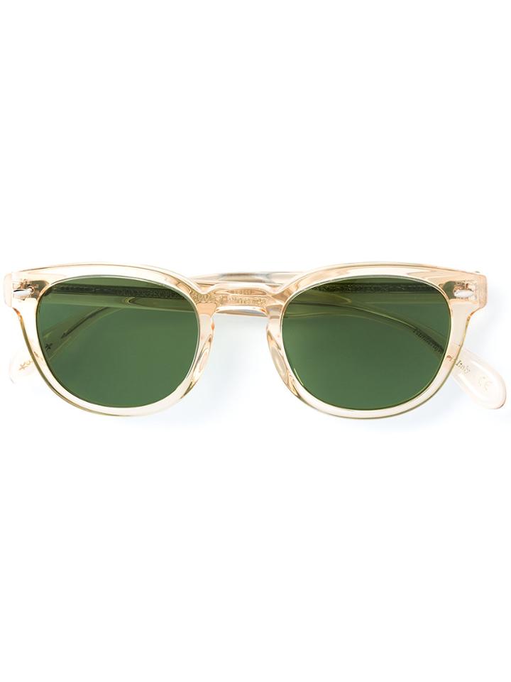 Oliver Peoples 'sheldrake' Sunglasses - Yellow & Orange