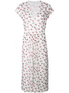 Chinti & Parker Juliet Heart Wrap Dress - White