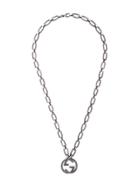 Gucci Gg Pendant Necklace - Metallic
