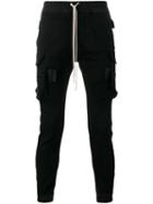 Rick Owens Cargo Pocket Trousers, Men's, Size: 54, Black, Cotton/spandex/elastane/polybutylene Terephthalate (pbt)