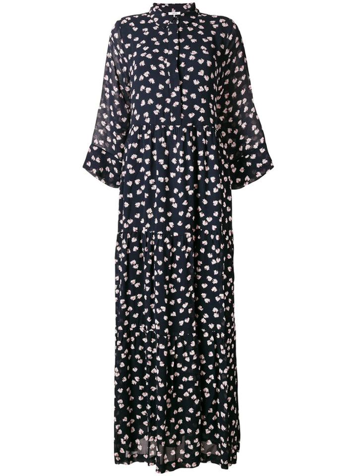 Ganni Ganni F2773 707 Total Eclipse Natural (vegetable)->cotton - Blue