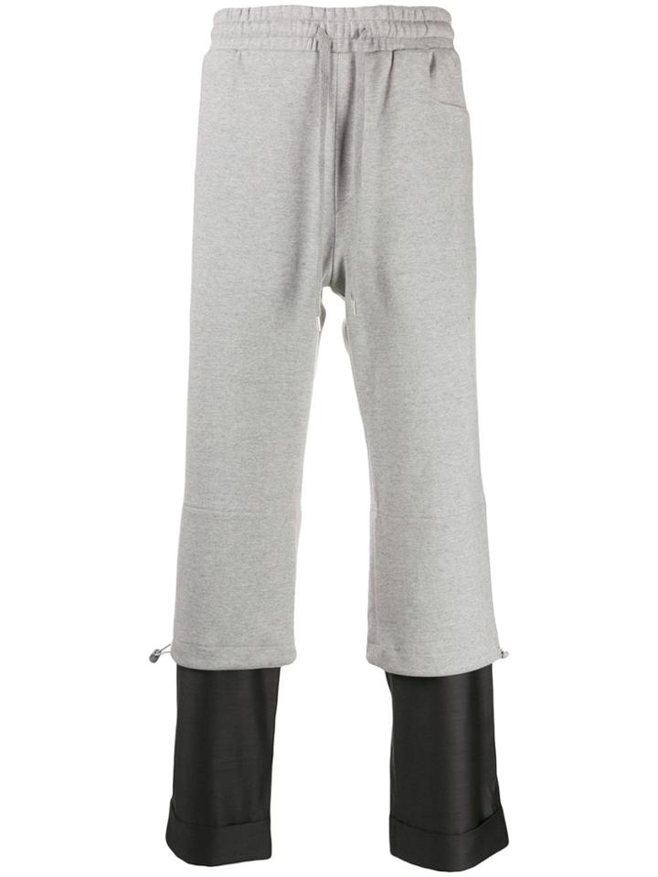 Ader Error Layered Track Pants - Grey