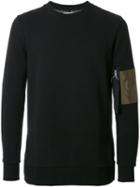 Matthew Miller Contrast Panel Sweatshirt