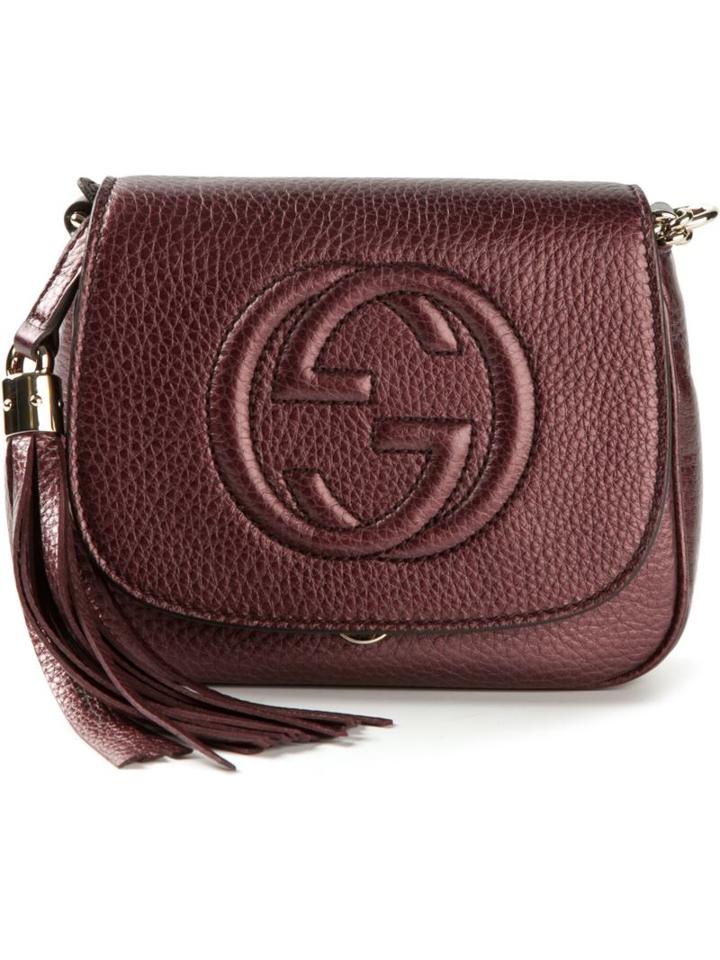 Gucci Tassel Detail Cross Body Bag
