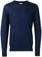 Lanvin Round Neck Jumper - Blue