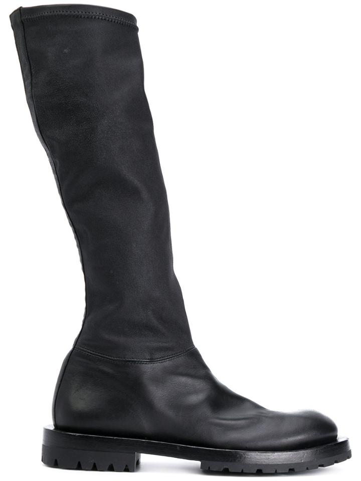 Rundholz Ridged Sole Sock Boots - Black