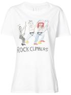 Unfortunate Portrait Rock Climbers T-shirt - White