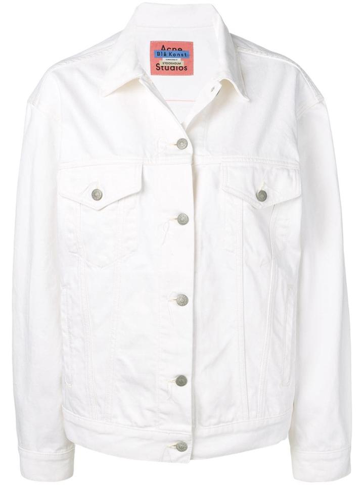Acne Studios 2000 Snow Denim Jacket - White