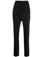 Saint Laurent Cropped Straight-leg Trousers - Black
