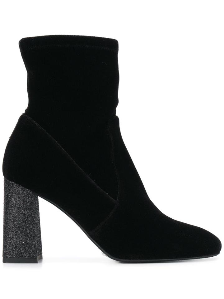 Alberto Gozzi Heeled Ankle Boots - Black