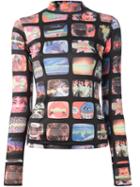 Walter Van Beirendonck Vintage 'trash Tv' Top, Women's, Size: Medium, Black