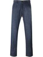 Brioni Straight Leg Jeans, Men's, Size: 36, Blue, Cotton/spandex/elastane