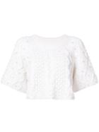 Co Knitted Top - White