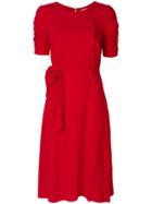 P.a.r.o.s.h. Ruched Slim-fit Dress - Red