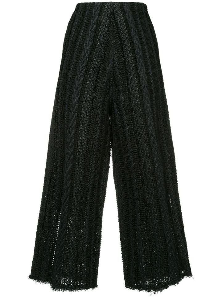 Coohem Tweed Culottes - Black