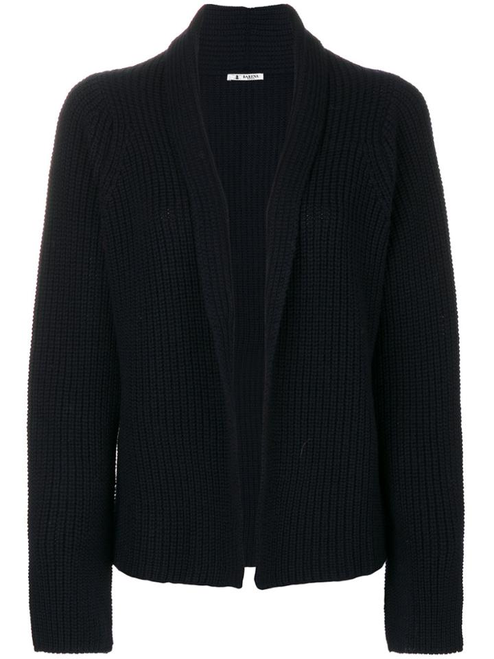 Barena Open Ribbed Cardigan - Blue