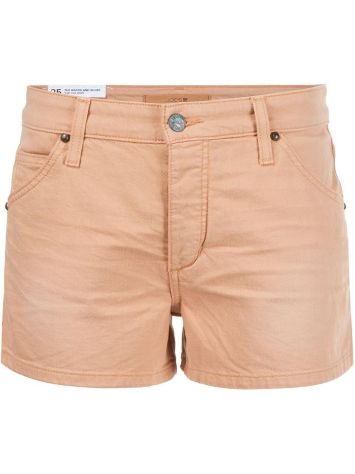 Joe's Jeans Denim Shorts, Women's, Size: 26, Yellow/orange, Cotton/spandex/elastane
