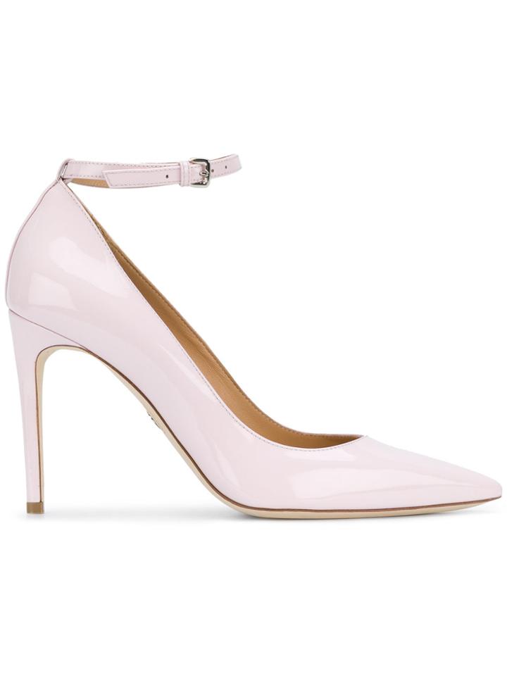 Dsquared2 Mary Jane Heeled Pumps - Pink & Purple