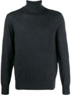 Z Zegna Roll Neck Jumper - Grey