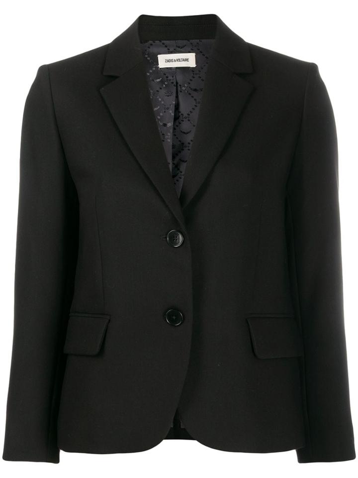 Zadig & Voltaire Embellished Skull Blazer - Black