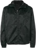 Versace Medusa Pattern Hooded Jacket - Black