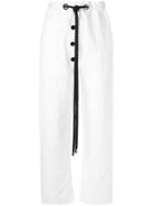 Marni Drawstring Trousers - White