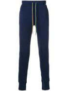 Paul Smith Rainbow Drawstring Tracksuit Bottoms - Blue
