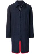Comme Des Garçons Vintage 1999 Boxy Coat - Blue