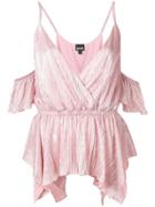 Just Cavalli Wrap Top - Pink
