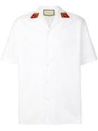 Gucci Shirt With Embroidered Patches - White