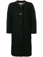Marni Single-breasted Coat - Black
