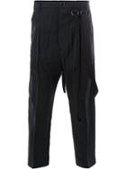 Song For The Mute Crumpled Effect Trousers - Blue