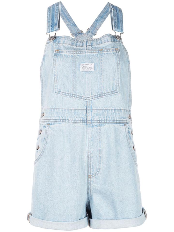 Levi's Vintage Dungaree Shorts - Blue