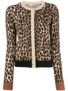 Liu Jo Slim-fit Leopard Cardigan - Neutrals