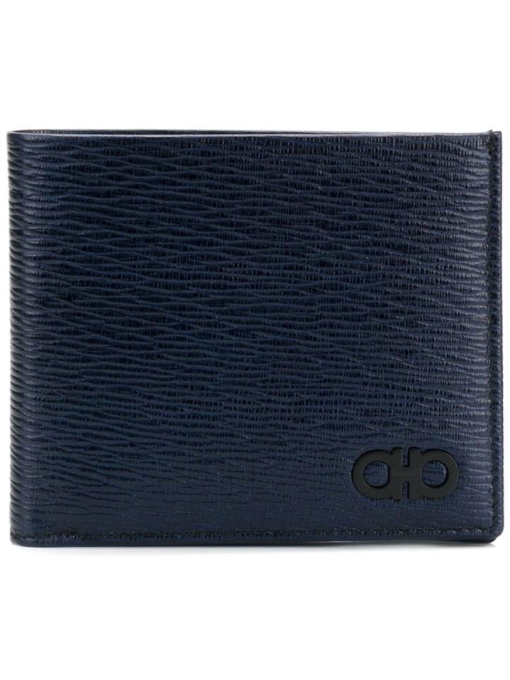 Salvatore Ferragamo Revival Gancini Wallet - Blue